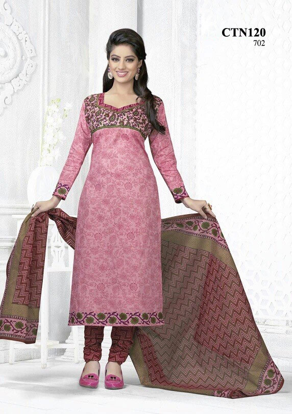 Beautiful Cotton Printed Dress Material Online Helix Enterprise