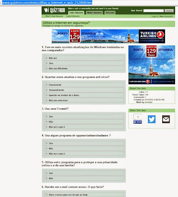 Teste Segurança no Computador