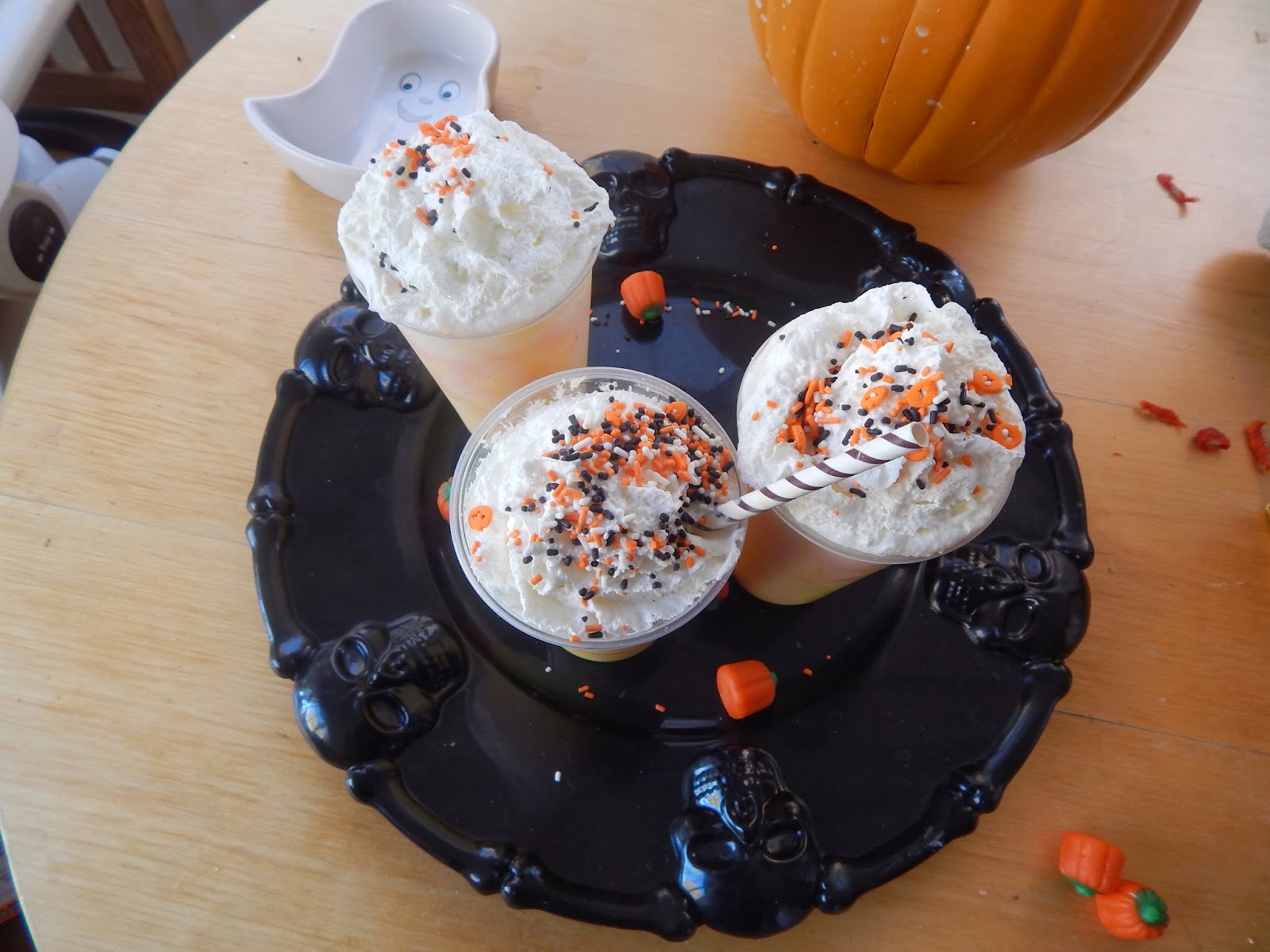 MorningNooNight Candy Corn Milkshakes