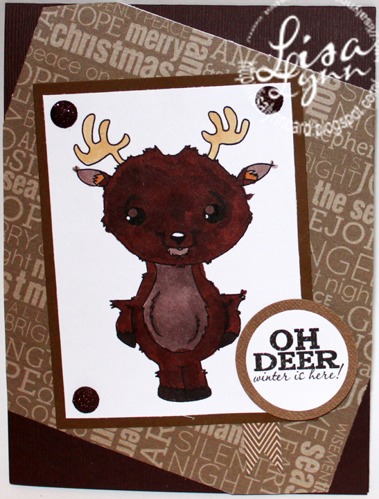 lisa lynn s card creations oh deer winter is here lisa lynn s card creations oh deer winter is here