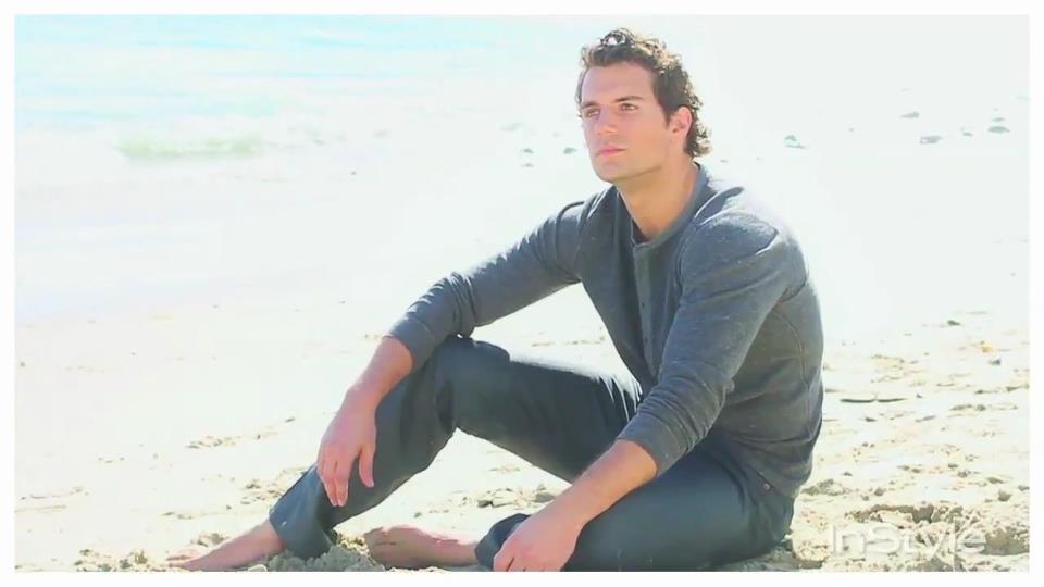 Henry Cavill News Behind The Scenes Henry's 'InStyle' Sexy Beach Shoot
