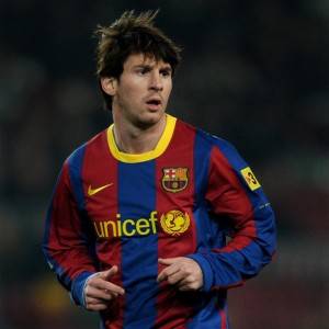 Lionel Messi With Jersey