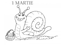 planse de colorat 1 martie