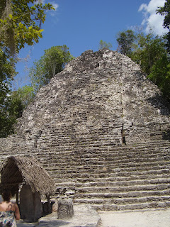 Pirâmide da Igreja, Cobá (by Isa Lisboa)