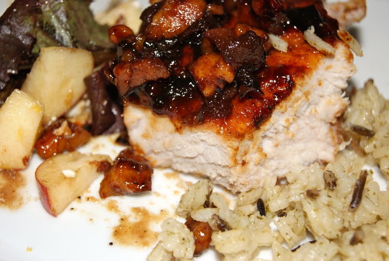 Delight's Bites Apple & Maple Glazed Pork Chops