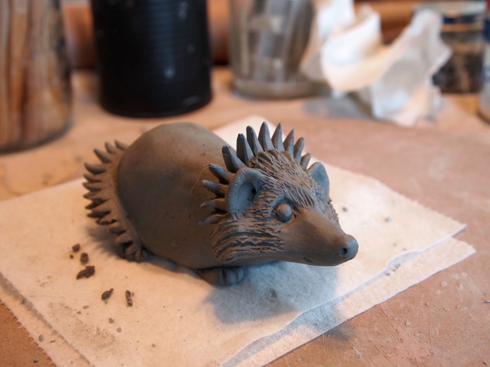 Kaaren's Art and Author Blog How To Make a Hedgehog
