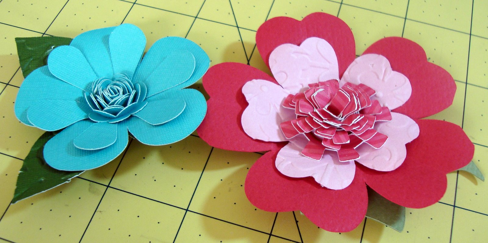 Cutting Up Playing with Cricut Flower Shoppe Cartridge