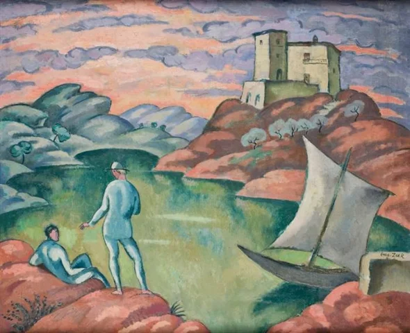 Eugeniusz Żak 1884-1926 | Polish Neo-classic painter