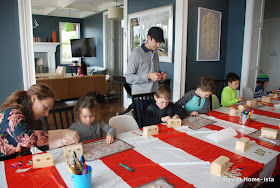 Pirate birthday party- kids decorate their own treasure chests