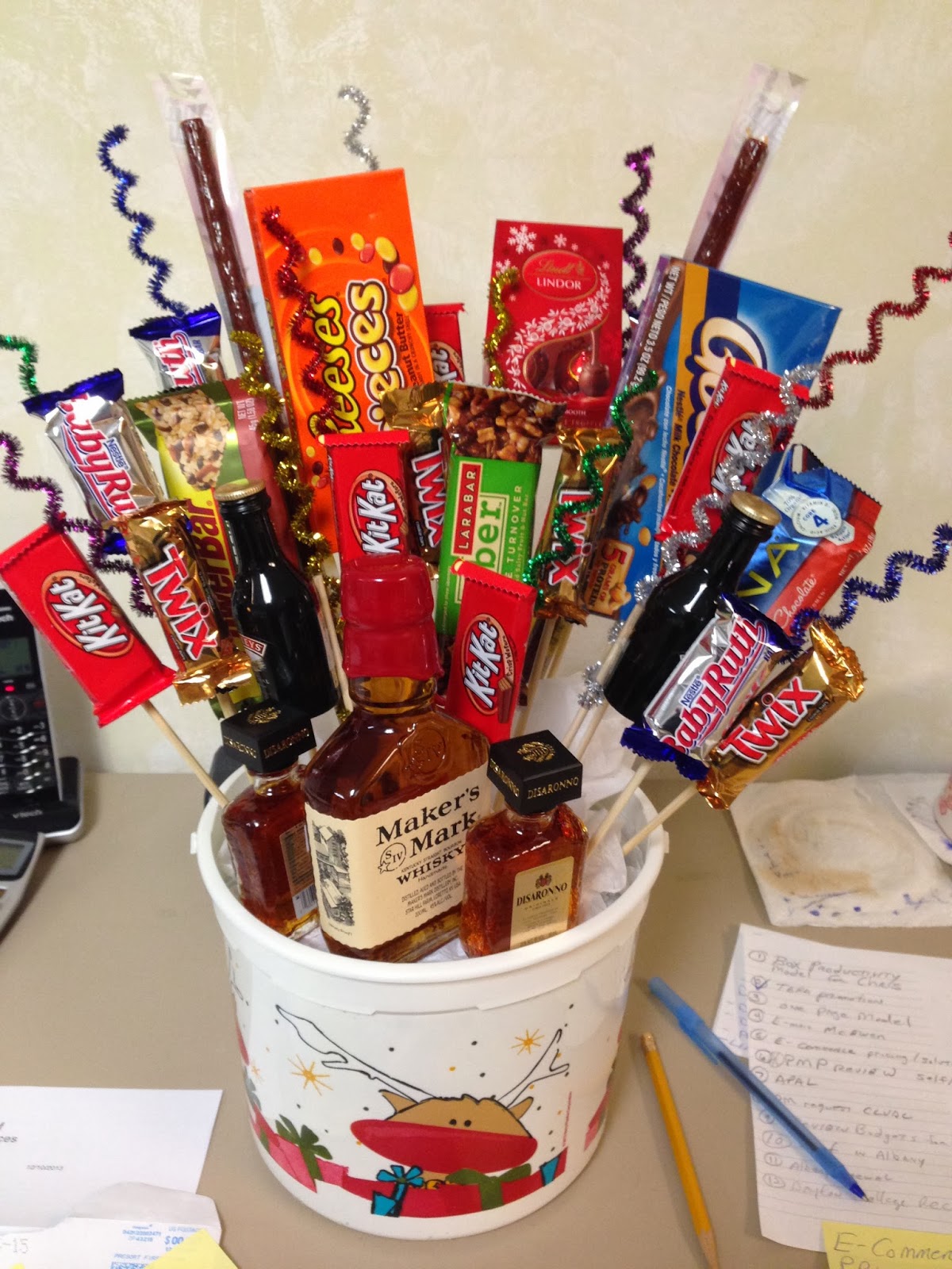 Guys Gift "Edible Arrangement" for guys Edible gifts, Mens gifts