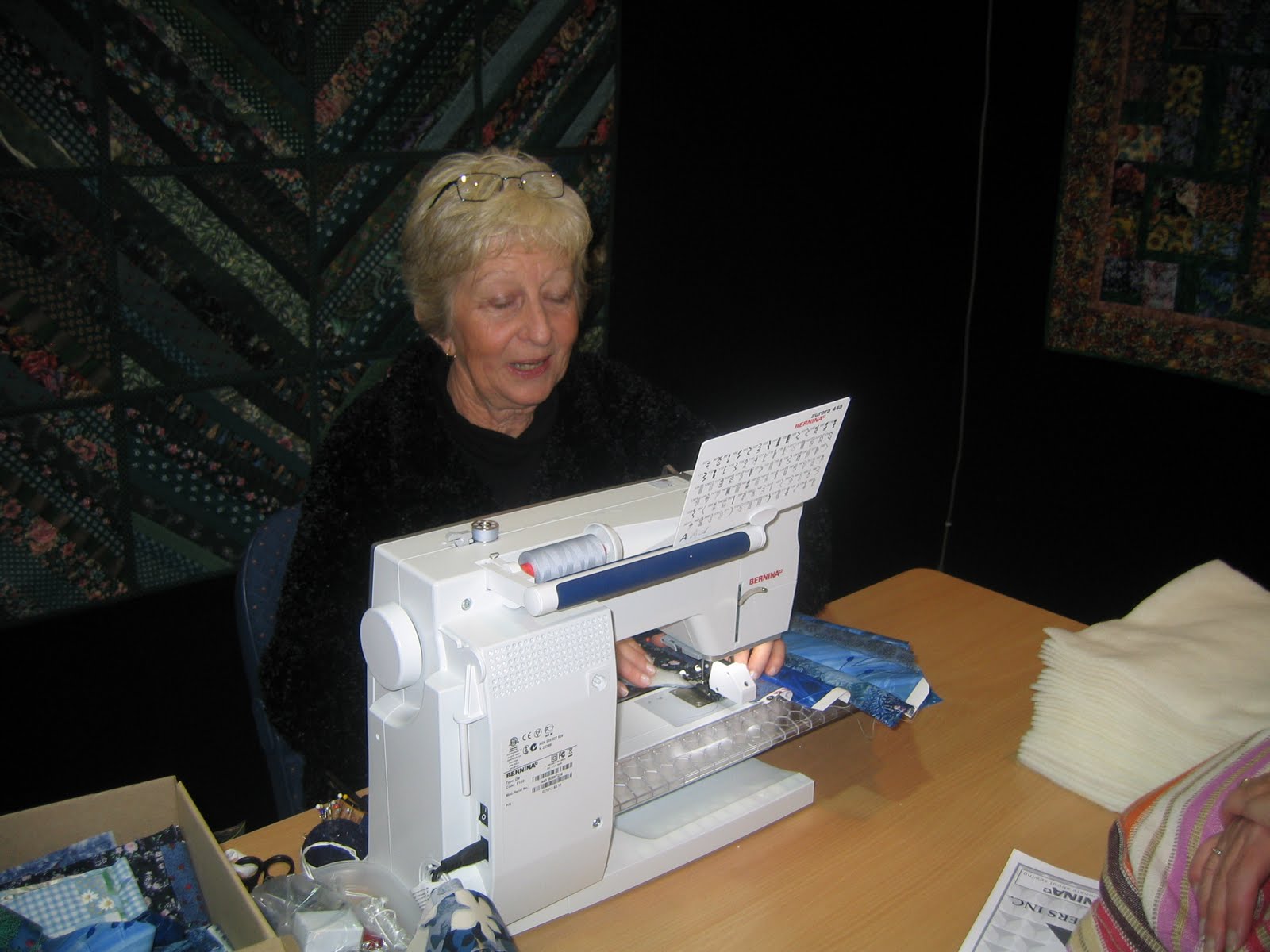 Quilts For Others (QFO) working bee 13/9 Canberra Quilters Inc.