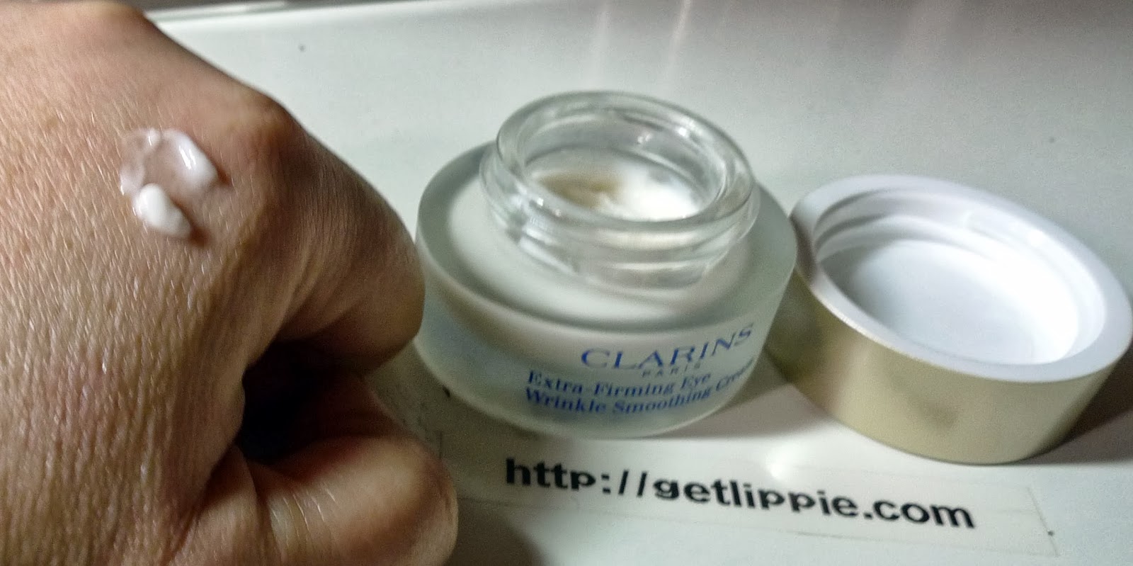 Clarins ExtraFirming Eye Wrinkle Smoothing Cream Review Get Lippie