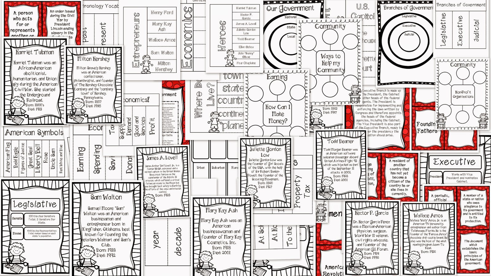 Social Studies Interactive Journal Hillary's Teaching Adventures