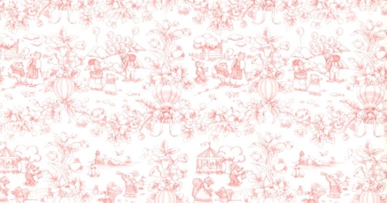 Pink Toile Wallpaper | Full HD Wallpapers