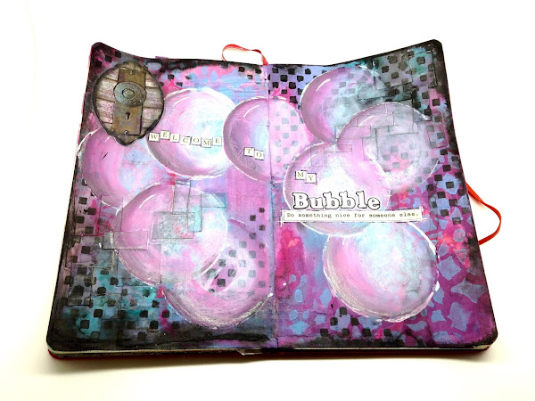 Bubble Journal Page