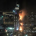 Antorcha gigante la víspera de Año Nuevo: se incendia torre en Dubái