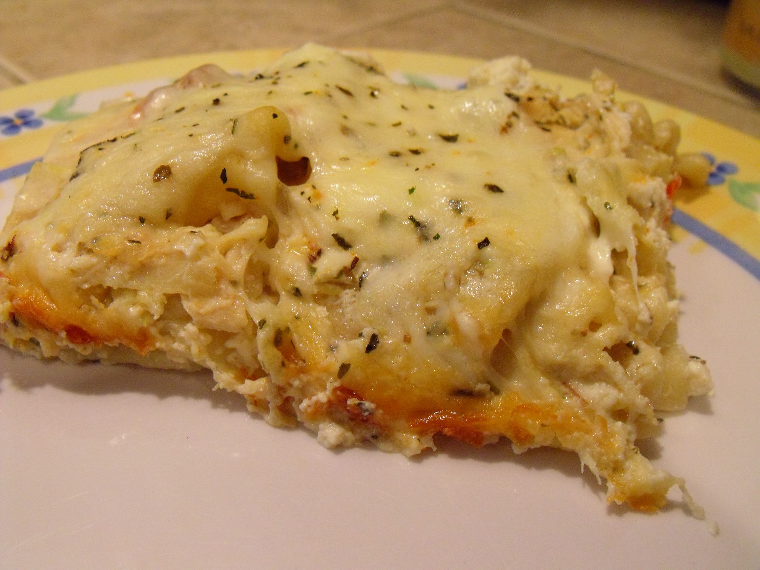 Clever, Crafty, Cookin' Mama Creamy White Chicken Artichoke Lasagna