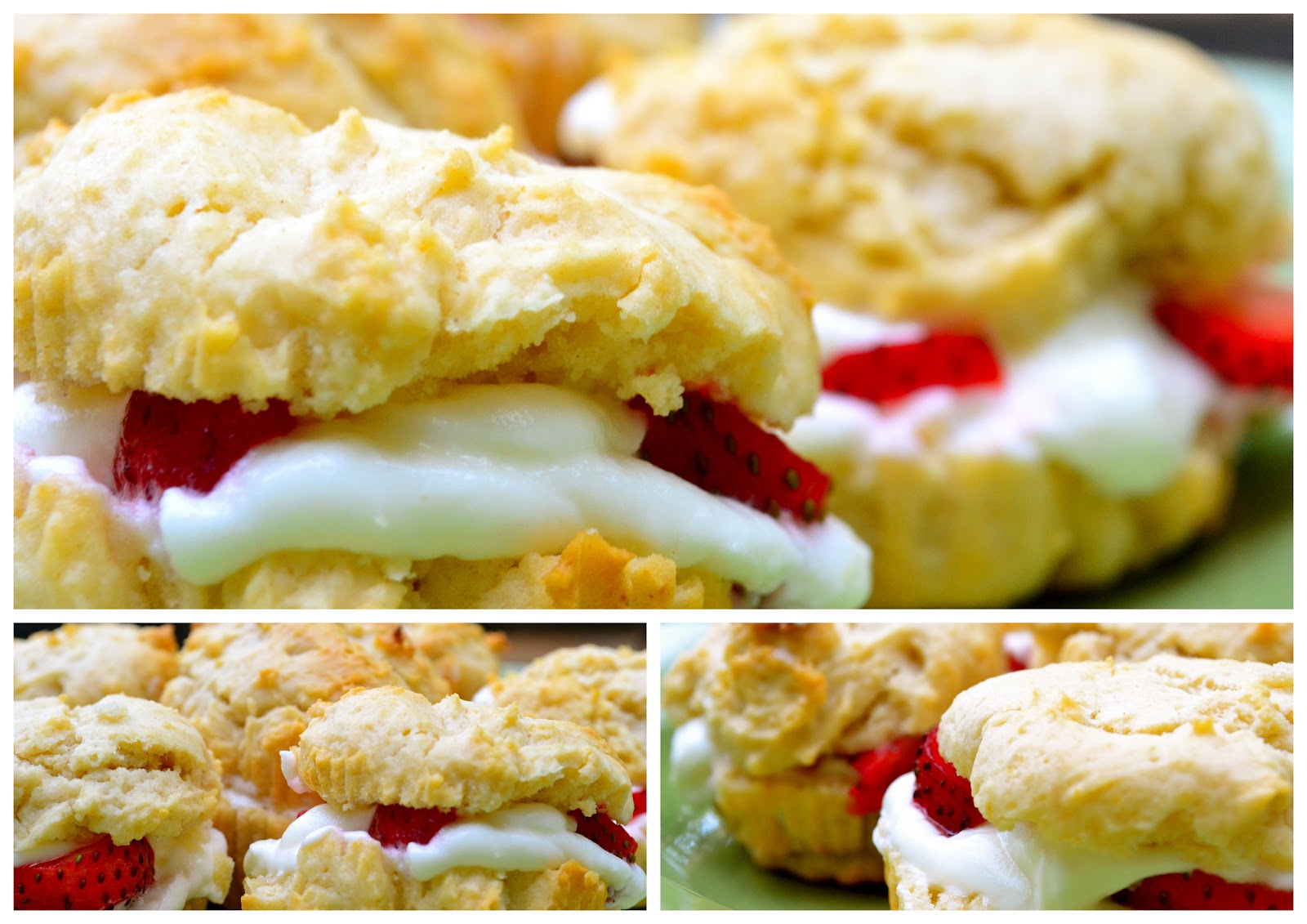 Seven Bites Strawberry Shortcake Biscuits
