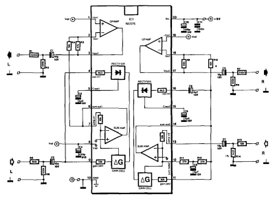 Universal Compander Circuit diagram