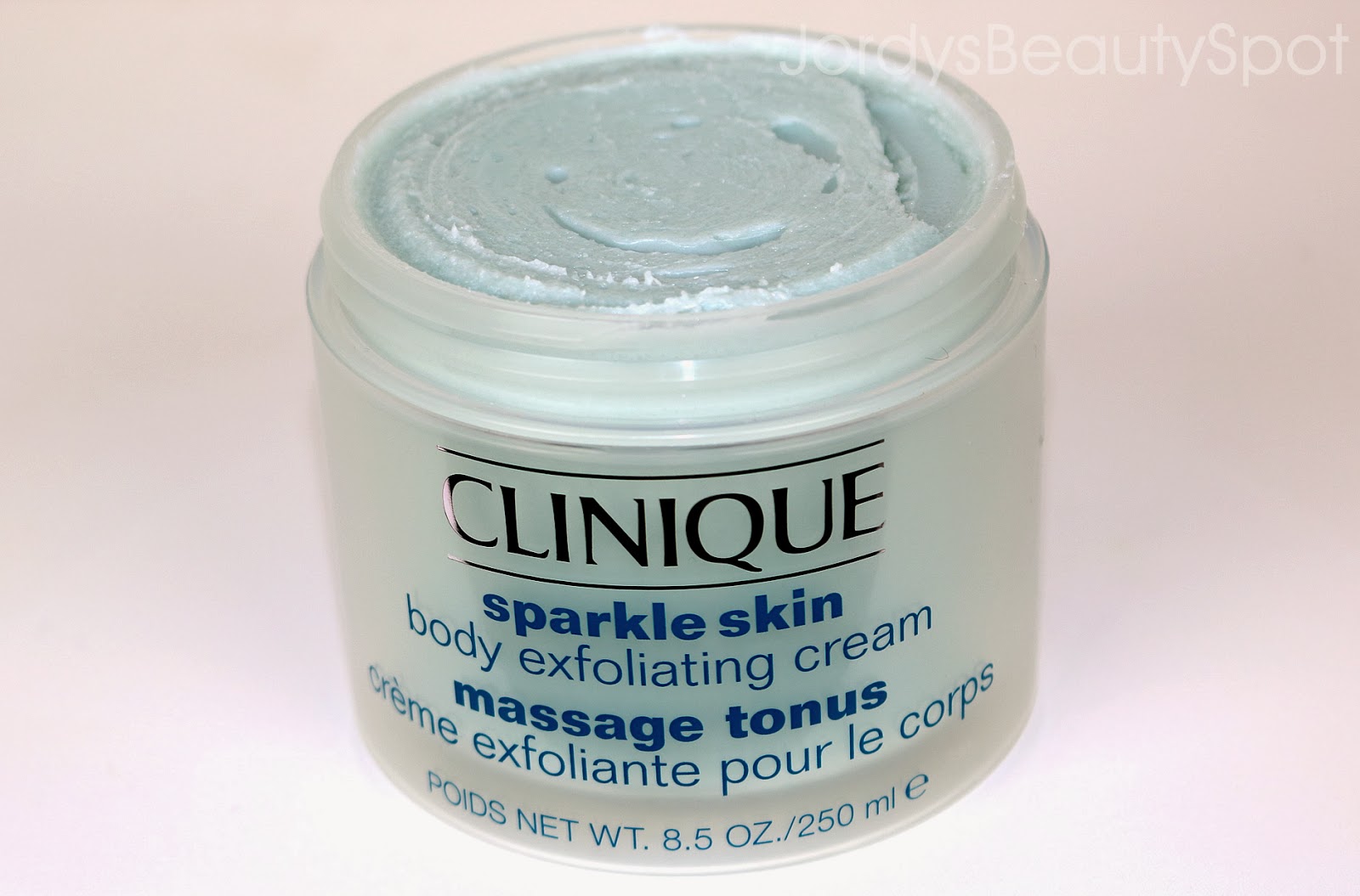 Jordy's Beauty Spot REVIEW CLINIQUE SPARKLE SKIN BODY EXFOLIATING CREAM