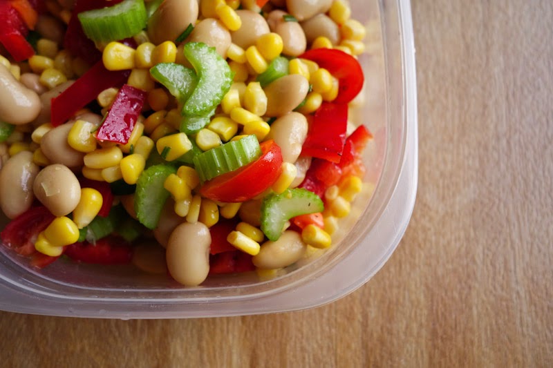 the indolent cook summer potluck butter bean salad