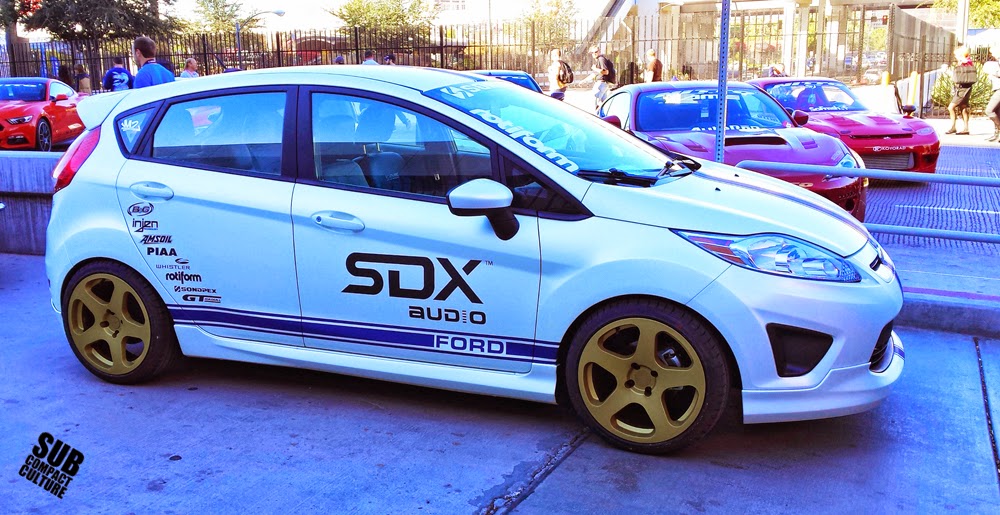 SDX Audio Ford Fiesta SEMA 2014