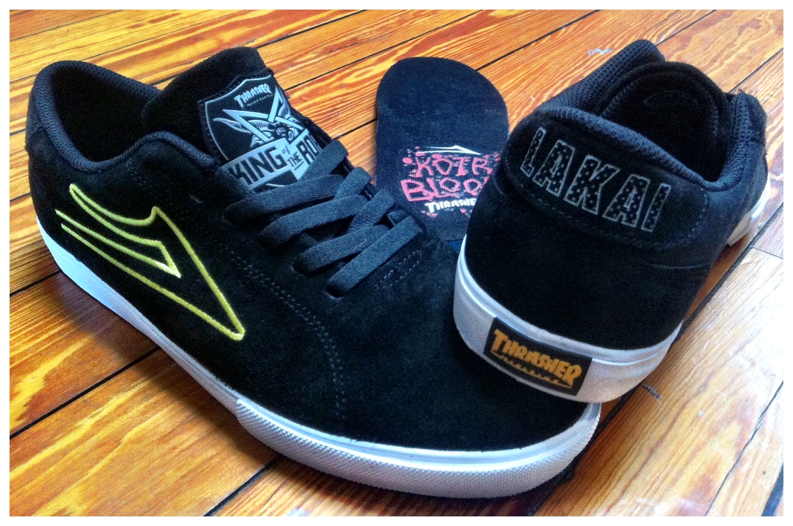 lakai x thrasher