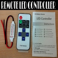 LED Controller DC5V - 24V & LED Controller RF Wireless Remote Controller DC5V - 24V