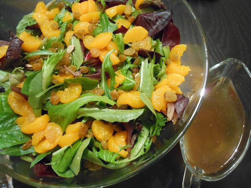 Flavors by Four Apple Cider Vinaigrette & Mixed Green Salad
