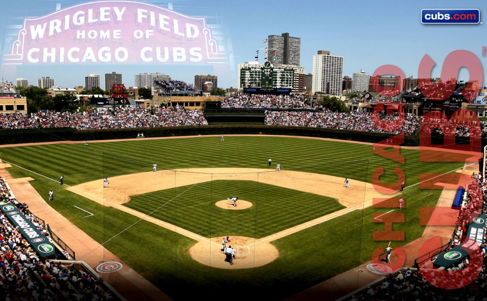 Chicago Cubs Wrigley Field Desktop Wallpaper Chicago Cubs Wrigley Field Desktop Wallpaper
