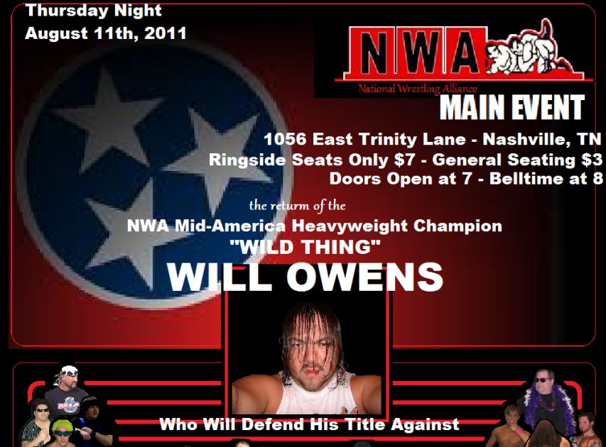 Wrestling News Center NWA Main Event This Thursday Night in