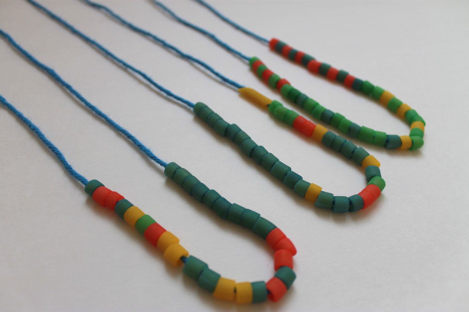 Serving Pink Lemonade Pasta Beads