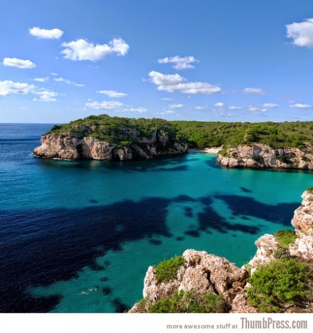 Blue waters of Menorca - Balearic Island of Spain picture