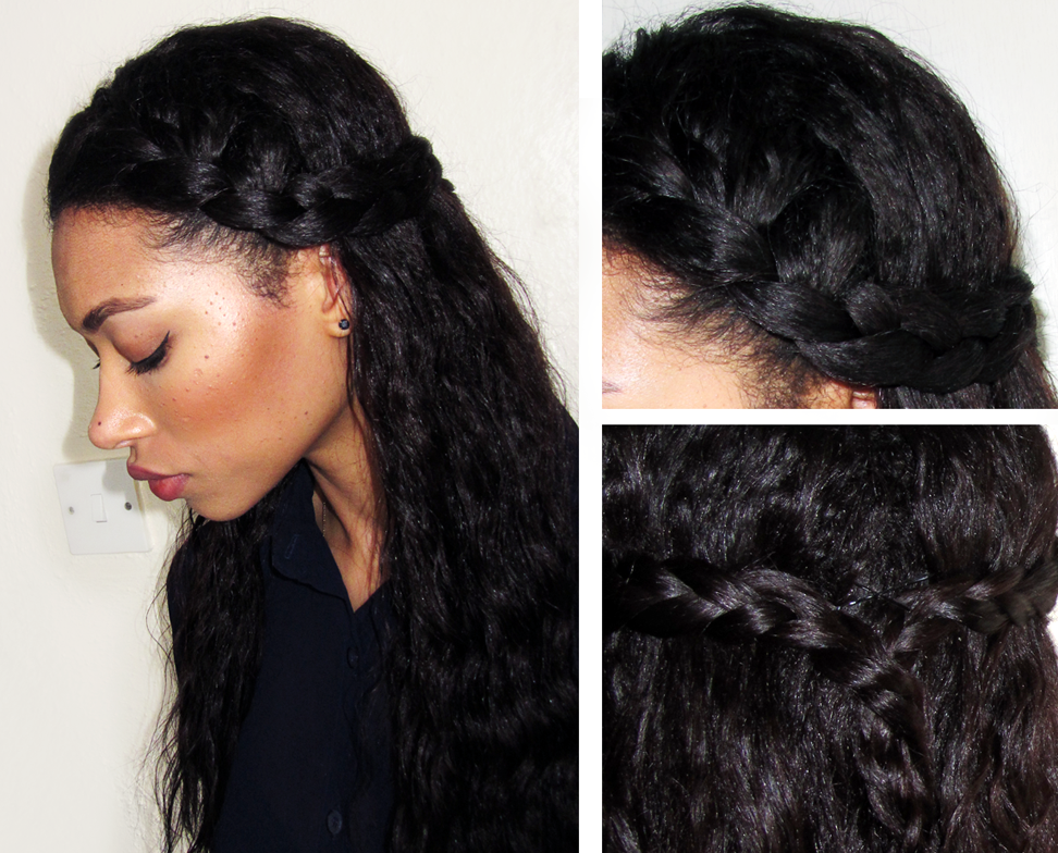 Hairstyle Day Boho Braid On Loose Twist Out