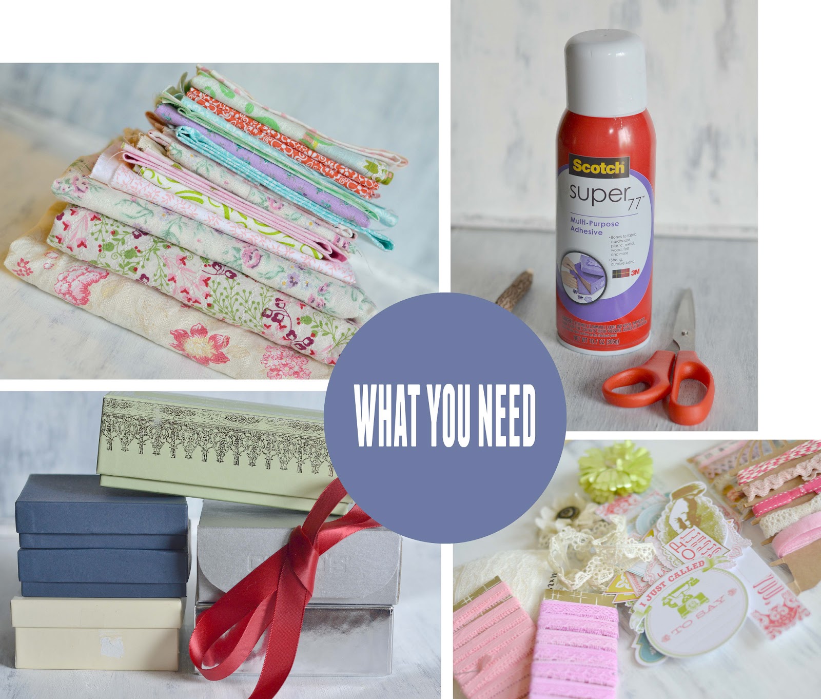 Curiositaellya How to Make Fabric Wrap Gift Box {DIY}