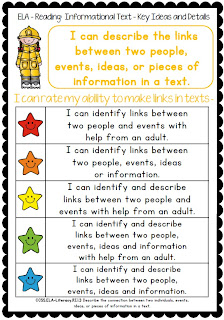 Common Core Star Rubircs and Differentiated Checklists for grade one