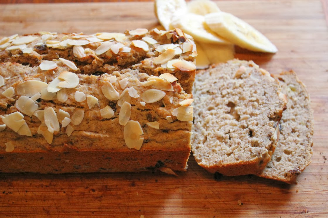 Healthy Banana Bread Recipe with honey and applesauce instead of sugar