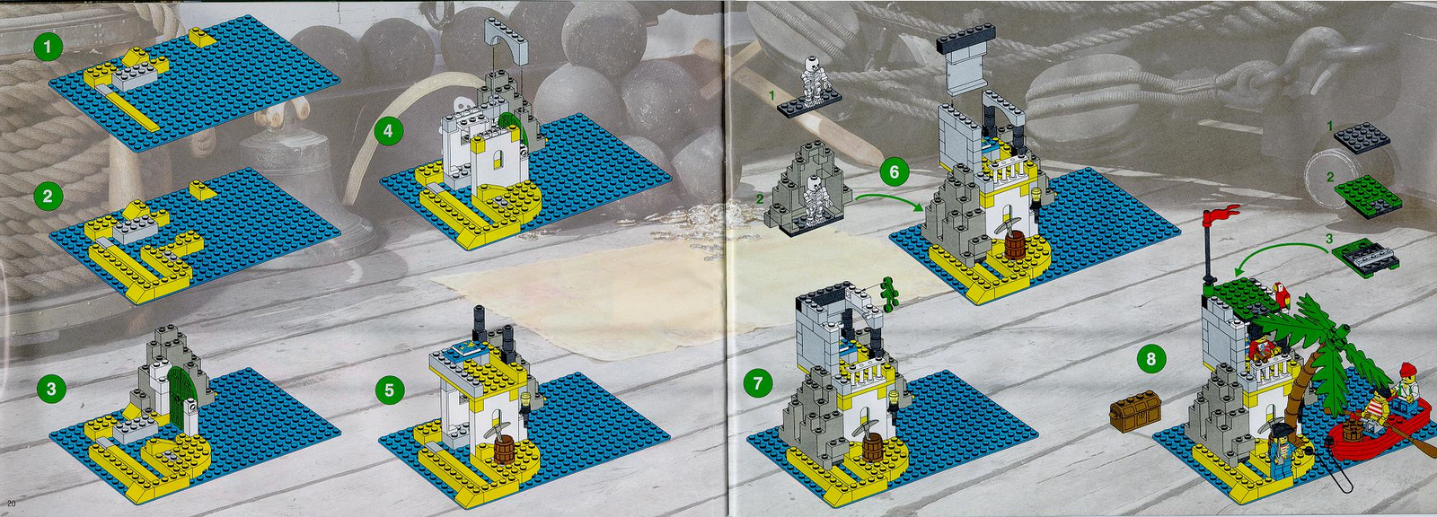 Steve's LEGO Blog Special Pirate Sets, the LEGO Idea Books