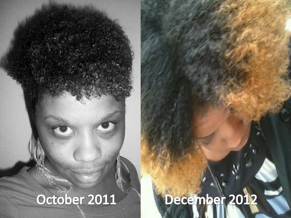 Natural Brown Queen Hair Growth Results