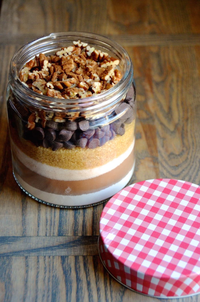 DIY Gift Idea Sand Art Brownie Mix Always Order Dessert