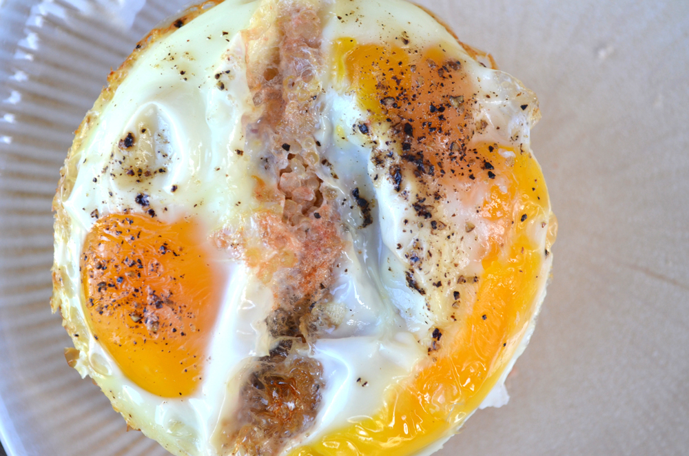 quinoa + eggs Fit Foodie Finds