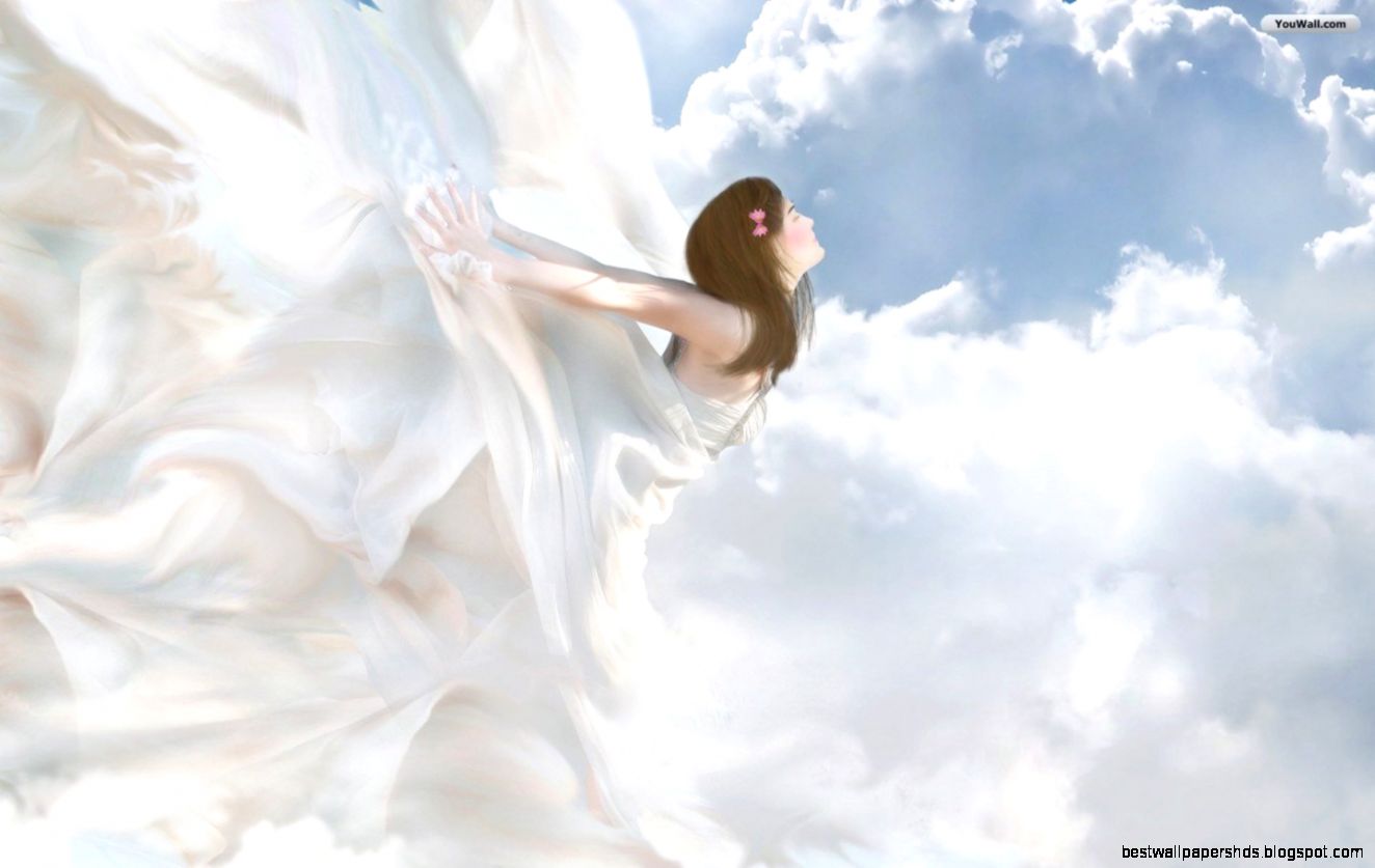 Angel Desktop Wallpaper Free   WallpaperSafari