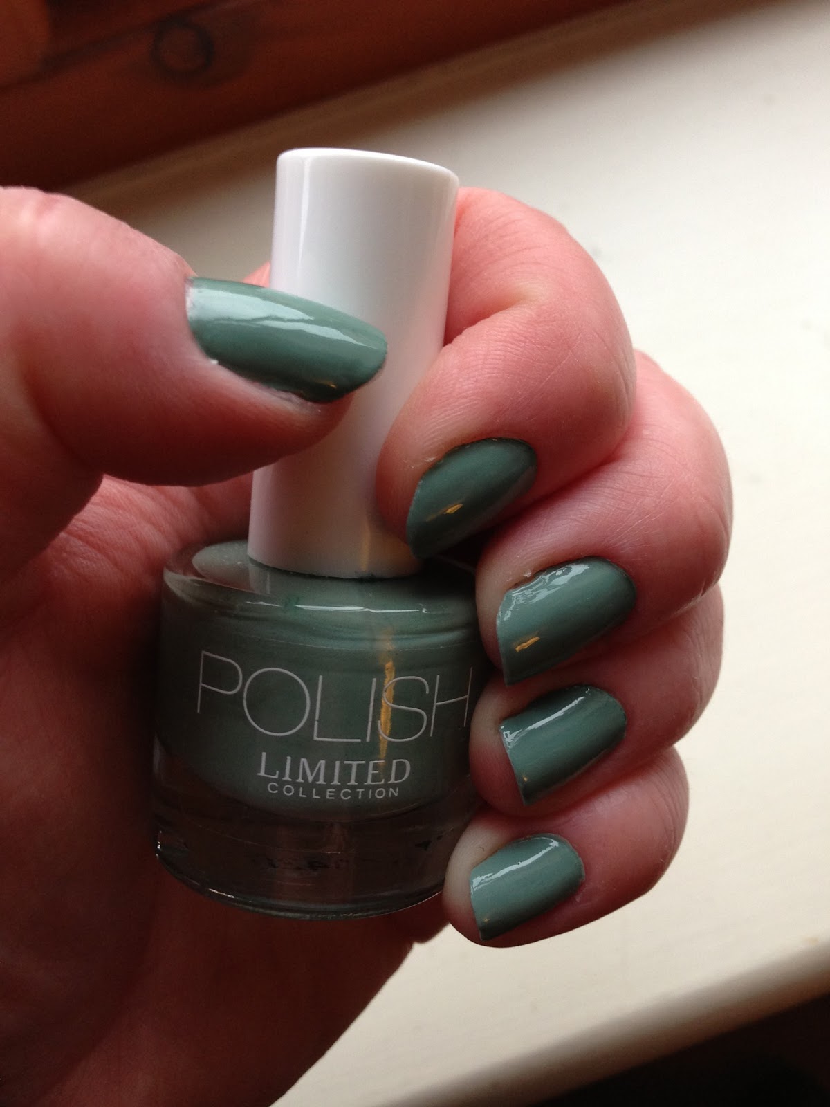 Everyone Should Sparkle Mint Nail Polish Marks and Spencer