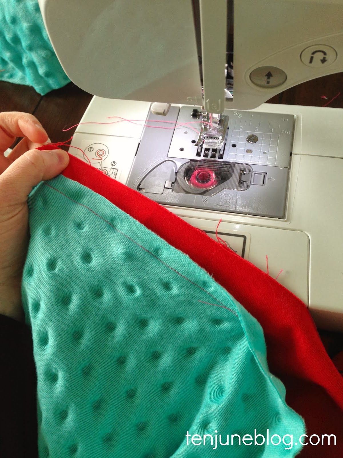 Ten June DIY Baby Play Mat Sewing Tutorial