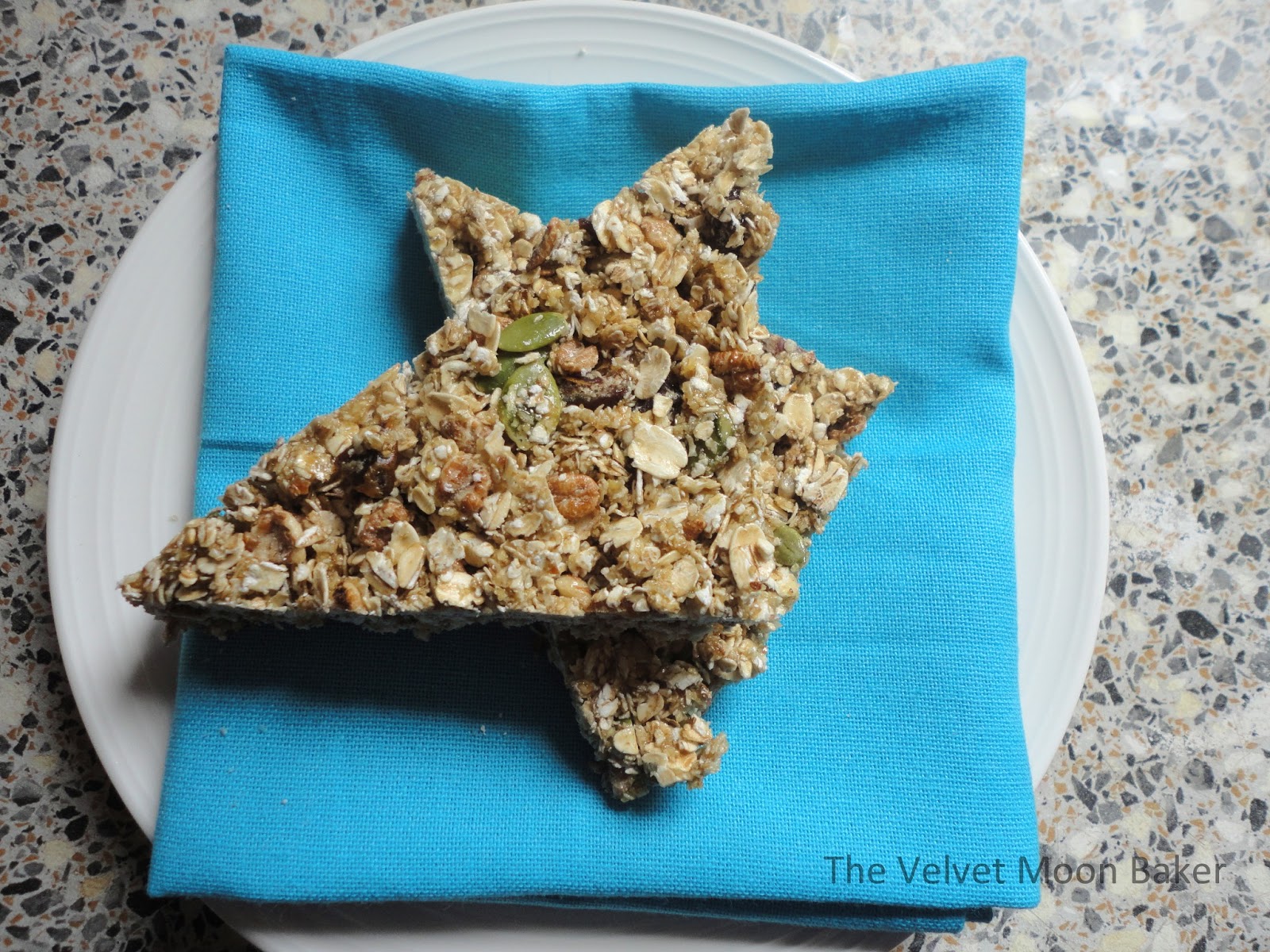 Frugal Foodie Mama Muesli Bars {A Guest Recipe from The Velvet Moon Baker}