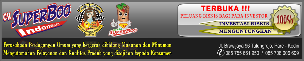SUPERBOO INDONESIA - Perusahaan Perdagangan Umum yang bergerak dibidang Makanan dan Minuman