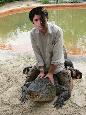 Riding Alligator