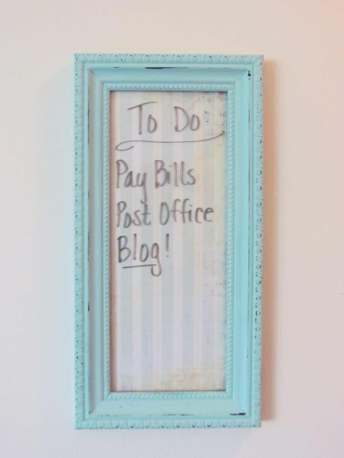 We Can Do It Girls Tutorial Make a Dry Erase Board for Under 5!