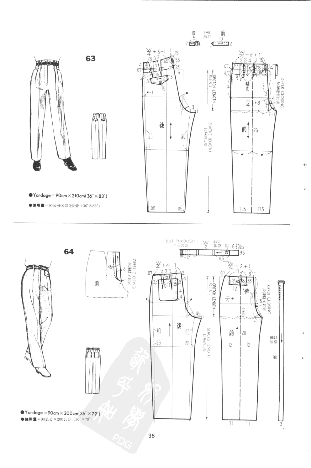 PANTS ( method of pattern making) modelist kitapları