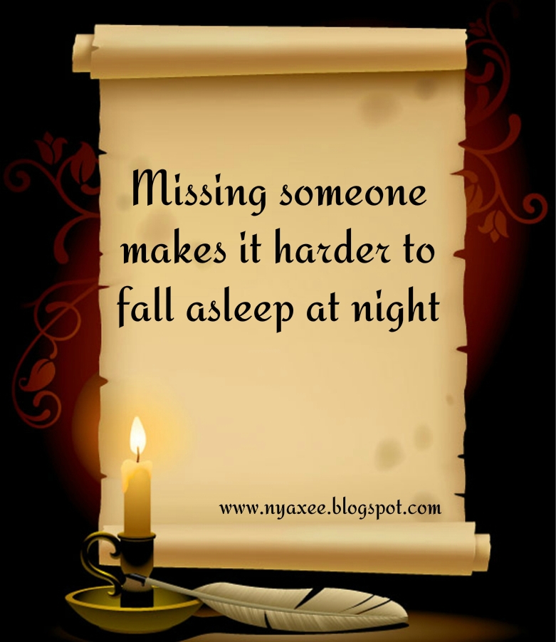 Missing someone makes it harder to Nyaxee World